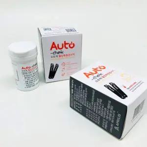 오토첵 혈당 측정 검사지 100매 오토첵플러스 모비로 호환 당 체크 당뇨 시험지