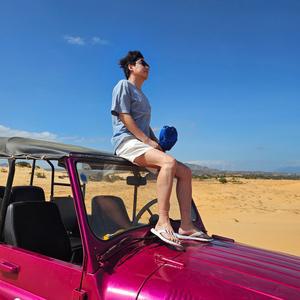 [나트랑] 택시 판랑 사막 썰매&지프 택시 단독 투어 (선셋 데이 선라이즈)