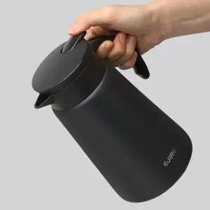 간편한 원터치 주전자 테이블팟 스텐 물통 1000ml 예쁜물통 예쁜보틀 보온병