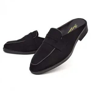 [RIZPICK]남성 데일리 블로퍼 정장 슬리퍼 가죽 슈즈 250 260 270 280