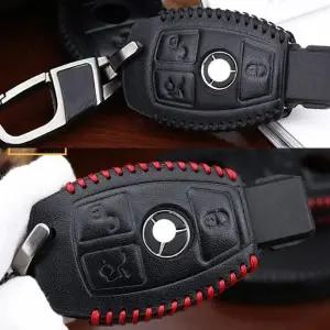 벤츠 가죽 키 케이스 핸드메이드 키홀더 케이스 차량키홀더 선물용 가죽