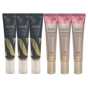 (택1)ahc아이크림 시즌10X3개 + 물티슈 + 팩1매 /ahc아이크림 시즌12X3개 + 물티슈+팩1매/미백 주름개선