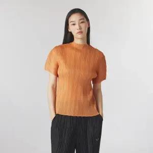 [플리츠미](대구신세계)반 하이넥 그레인 티셔츠_EPTSM024046