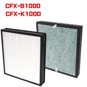 프리미엄 삼성 공기청정기 블루스카이 3100 필터 호환 CFX- K100D B100D H13 활성탄 탈취필터