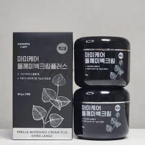 대용량 마미케어 들깨기미크림 80g x 2개 미백 주름개선 기미완화 자연주의