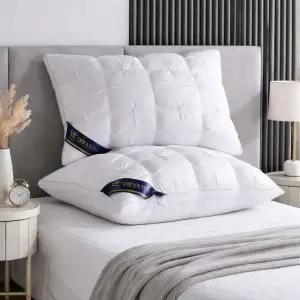 굴잠자는 호텔 퀄팅베개 강력압축포장 꿀잠베개 70*45 대형 리포즈 숙면