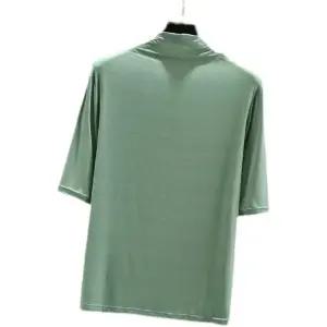 목폴라 폴라티 중년 반목 목티 반팔 핑크치타 레이온 여름 빅사이즈