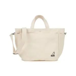 [캉골](타임스퀘어점패션관)텀블러 캔버스 미디엄 토트백 3813 아이보리