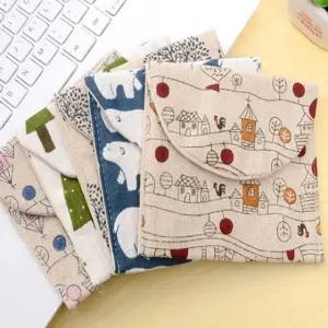 빠띠라인 리넨 여성용품 파우치