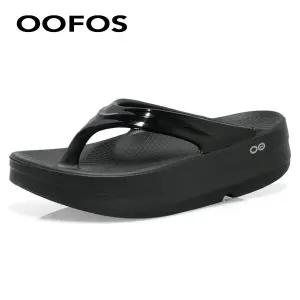 [우포스] 울랄라 우메가 플랫폼 플립플랍 쪼리 1410-BLACK