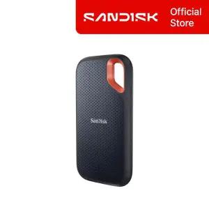 [샌디스크] 익스트림 포터블 외장 SSD 500GB 500기가 E61 블랙 USB 3.2 Gen2 1050MB/s