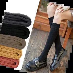 니삭스 여성 겨울 기모 반스타킹 두꺼운 레그워머
