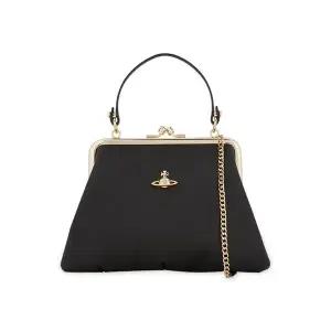 [비비안웨스트우드] 여성 그래니 펄스 블랙 크로스백 4B010007W S0021 N402