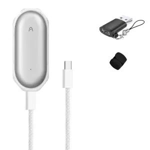 PLAUD 노트핀 AI/노트핀 S 음성 녹음기용 충전기 마그네틱 타입-C 충전 도크 USB 여성 변환기 액세서리