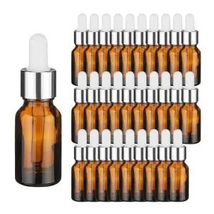 [에스에스62]실버 스포이드 드롭병 브라운 공병 10ml 30개