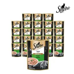 아트박스/쉬바 쉬바 고양이파우치 참치 70G 24개