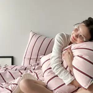 깊게자요 스트라이프 차렵이불 침구세트 7colors SS Q K)