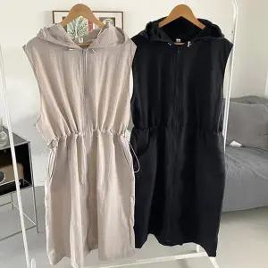 빅사이즈베스트 X151L602 롱후드바스락조임조끼 RA (45931794)