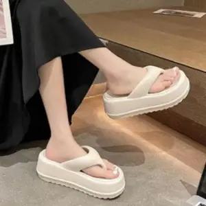 |CCS7EF4|여성용 일상 편안한 플랫폼 높이 증가 쪼리