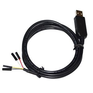 산업용 FTDI FT232RL USB UART TTL 5V 3V3-4PIN 디버그  점퍼 다운로드 케이블 TTL-232R-5V VCC GND TXD RX