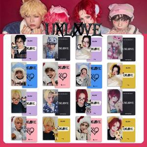 4개/세트 아이돌 XLOV 뉴 리턴 앨범 UXLXVE 로모 카드 특별 보너스 엽서 WUMUTI RUI HARU HYUN 팬 선물 컬
