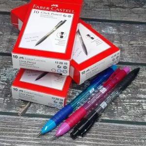 수입필기구 파버카스텔 초등학생용 연필식샤프/홀더펜 10자루 2mm