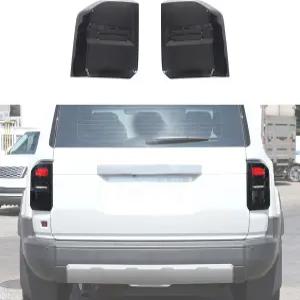 도요타 랜드 크루저 250 프라도 J250 LC250 2024 2025를 위한 Fgtagal 자동차 테일라이트 커버 핏 훈제 쉘