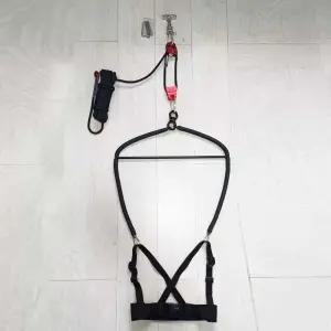 피겨 스케이트 하네스 연습 태권도 훈련 장비 회전