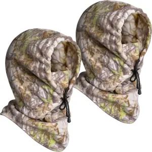 추운 날씨를 위한 헌팅 페이스 마스크 겨울 위장 발라클라바 남성 여성용 트래퍼 모자 헤드웨어
