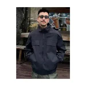 EAMT 남성 재킷 코트 봄가을 하드보일드 삼방 기병복 쇼트 야구복 YJ3