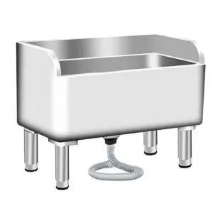 업소용싱크대 걸레세척 겸용 세탁싱크대 스테인리스 애견욕조 발세척대