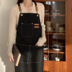 공방 목공 포켓 카페 앞치마 생활방수
