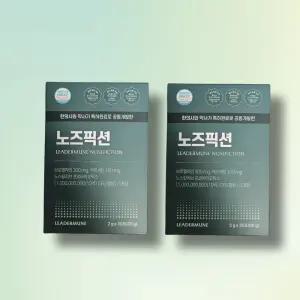 리더뮨 노즈픽션 CFU 30포 2박스 리더문 퀘르세틴 퀘르틴산 브로멜라인