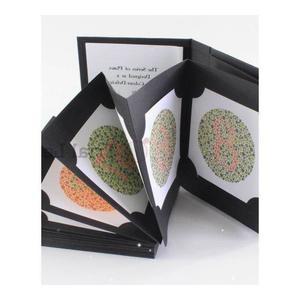 이시하라색약 검사책 색맹 도서 색약 30 년판 색각 단본 최신 검안 38 검사지