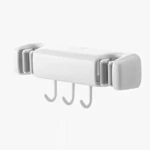 ( )욕실 거치대 밀대 2P 걸이 무타공 청소도구