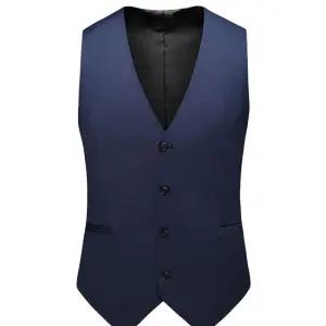 EAMT 남성 캐주얼 을 초월한 정장 슬림 비즈니스 싱글 조끼 해외 YJ5