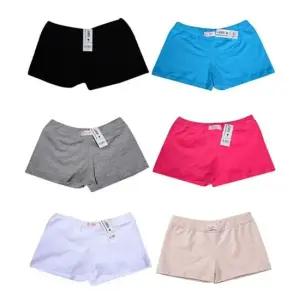 편안한 착용감의 베이직한 면스판 2부 속바지 깔끔한속옷 원피스코디속바지 속반바지