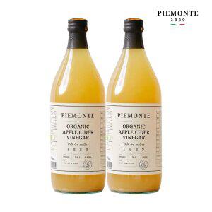 피에몬테 이탈리아 유기농 애사비 1L*2병 애플사이다비니거 비네거 사과식초