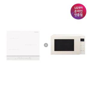 LG 디오스 전기레인지 BEI3QKHLOE + 전자레인지 MWJ23EI
