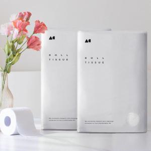 올챌린지 100%천연펄프 3겹 화장지 두루마리휴지 27m 30롤 2팩