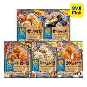 [10+10] 오뚜기 냉동간식 주먹밥 게살크래미 김치치즈 참치마요 햄치즈무스비
