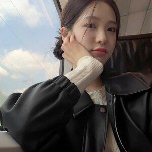 (MADE/봄컬러추가/비건레더/레더입문템) 네즈 프리미엄 비건 레더 블루종 자켓 jk2898