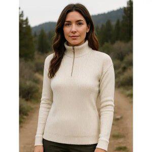 [아웃도어스/마운티아]여성 겨울 집업 티셔츠 실버그레이_1MQTSW2502