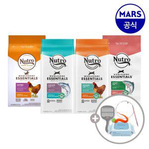뉴트로 캣 2.27kg 골라담기+모래삽+고양이낚시대+베베숲물티슈