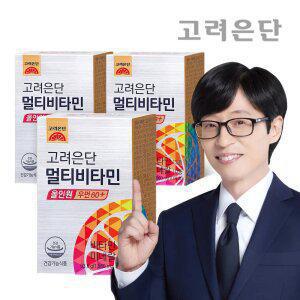 [본사직영] 고려은단 멀티비타민 올인원 우먼 60+ 60정 X 3개 (6개월분)