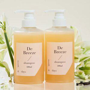 [샴푸 1+1] 먼스앤데이즈 디 브리즈(클린솝향) 퍼퓸케어 샴푸 500ml (총 1L)