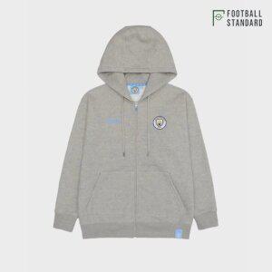 [택가 139,000원] 풋볼스탠다드 공용 맨시티 크레스트 풀 집업 후디 M3HZ402XGRY