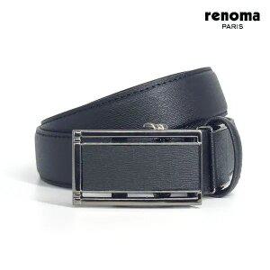 [레노마]메탈 크래프트 자동벨트 BLACK_RQSBE0012BK