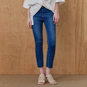 [MAXZA] 쿨링 히든밴딩 스키니 워싱 데님 팬츠