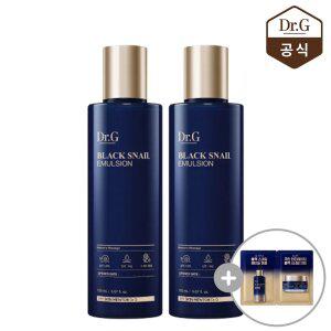닥터지 블랙 스네일 에멀전 150ml 2개 + 블랙스네일 2열 사쉐(레티놀앰플+크림)